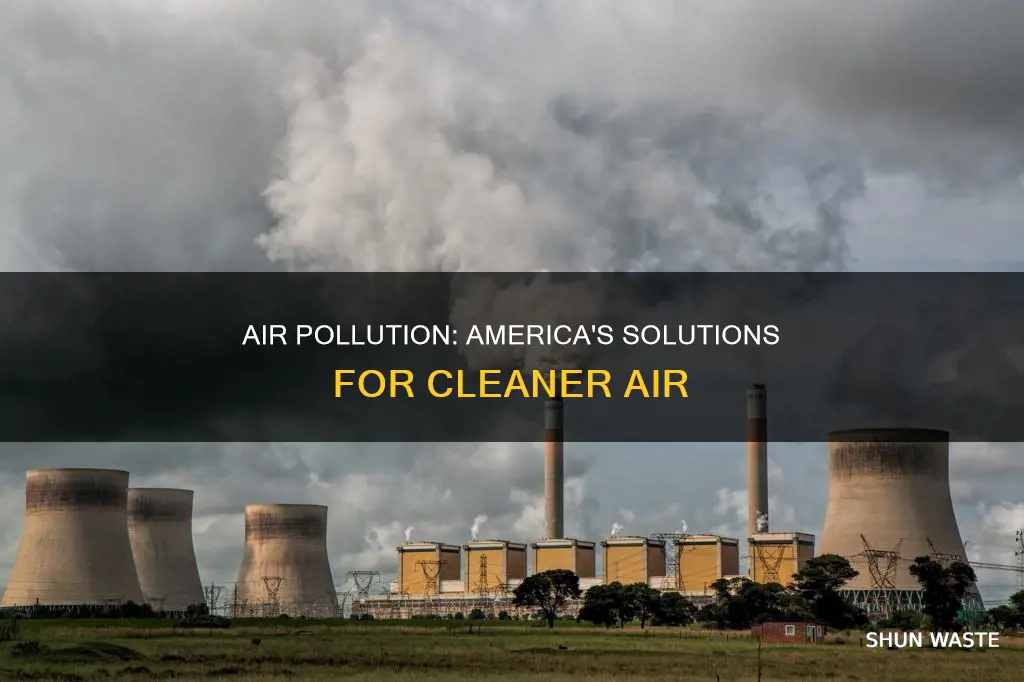 how to fix air pollution in america
