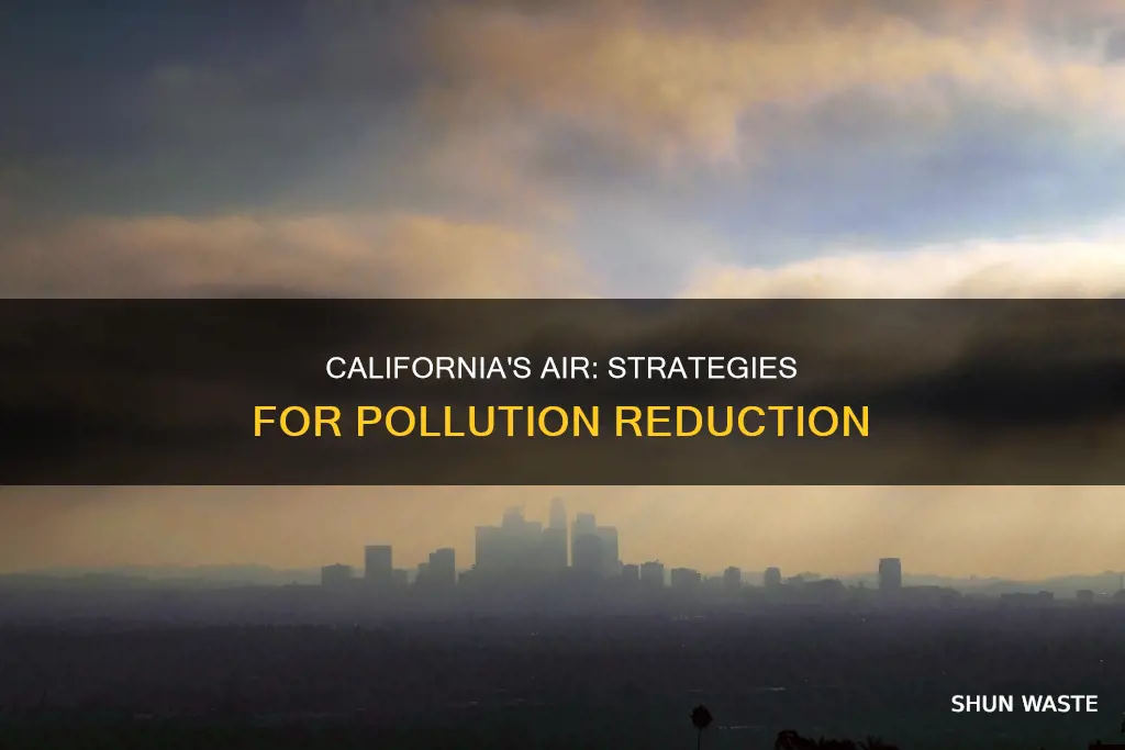 how to fix california air pollution