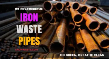 Repairing Corroded Cast Iron Waste Pipes: A Step-by-Step DIY Guide