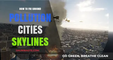 Eradicating Ground Pollution in Cities: Skylines