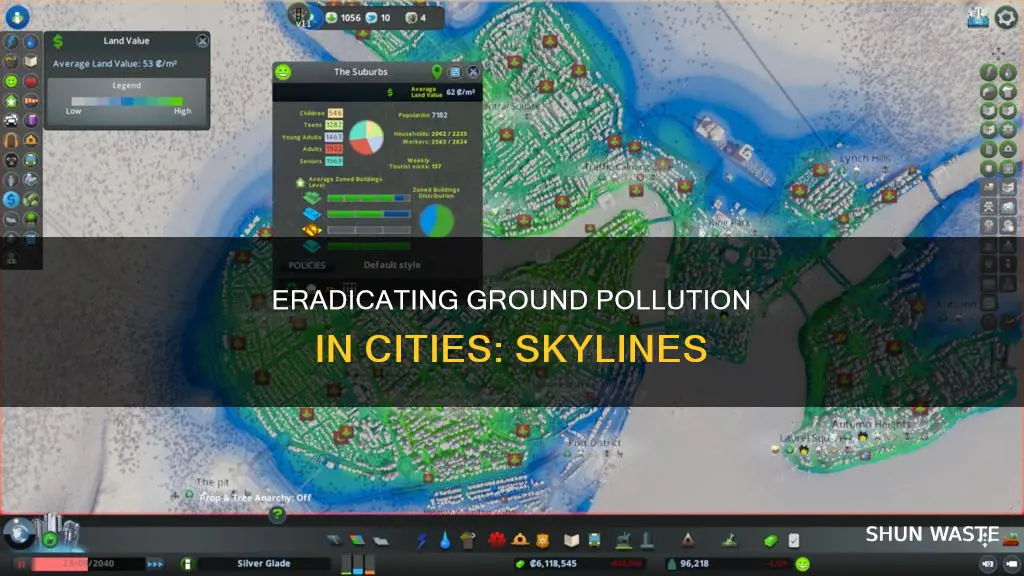 how to fix ground pollution cities skylines