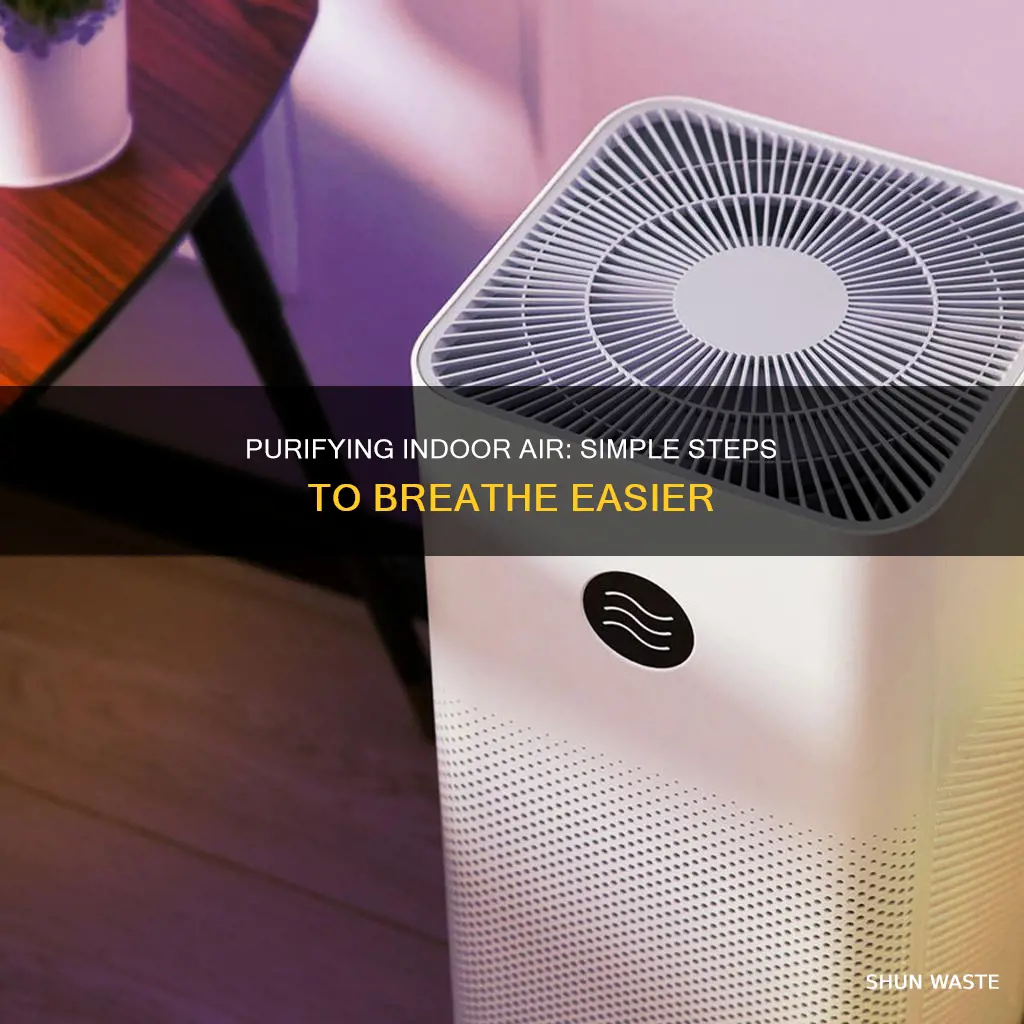 how to fix indoor air pollution