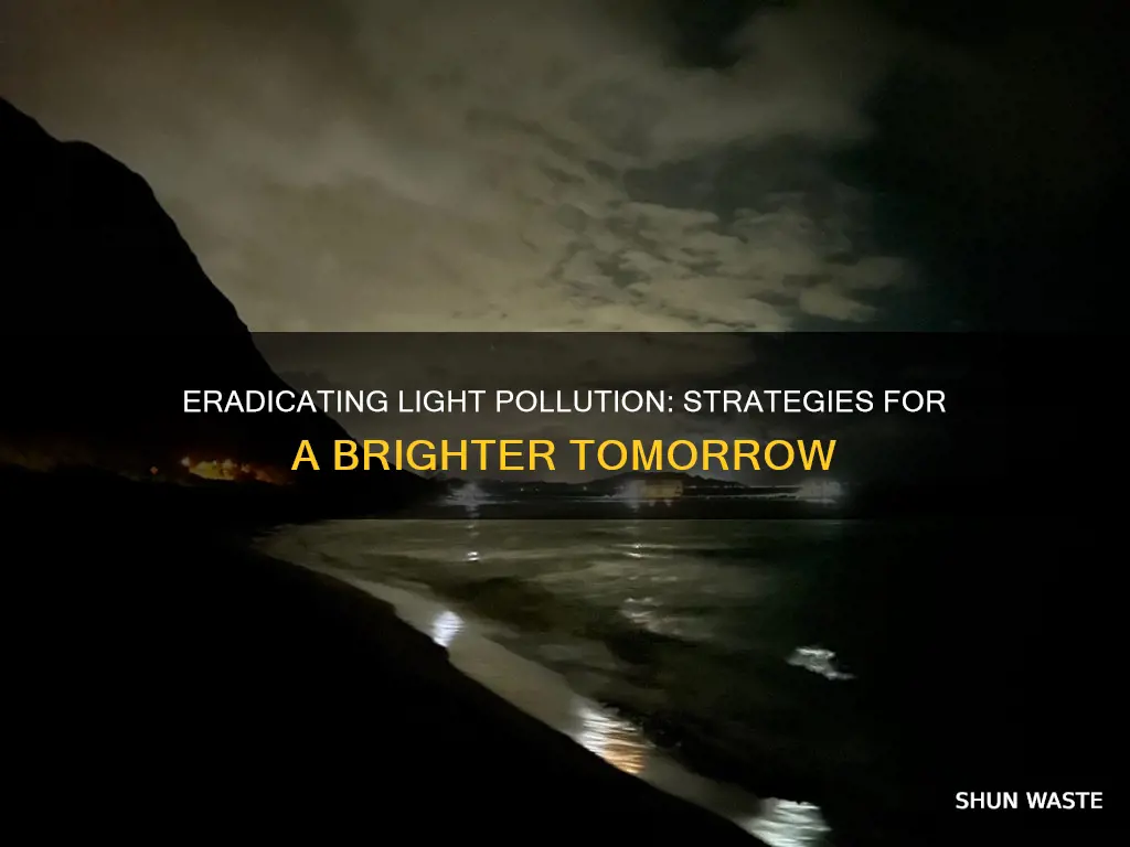 how to fix light pollution