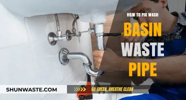 Quick DIY Guide to Repairing Your Wash Basin Waste Pipe