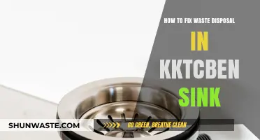 Efficiently Resolving Kitchen Sink Waste Disposal Issues