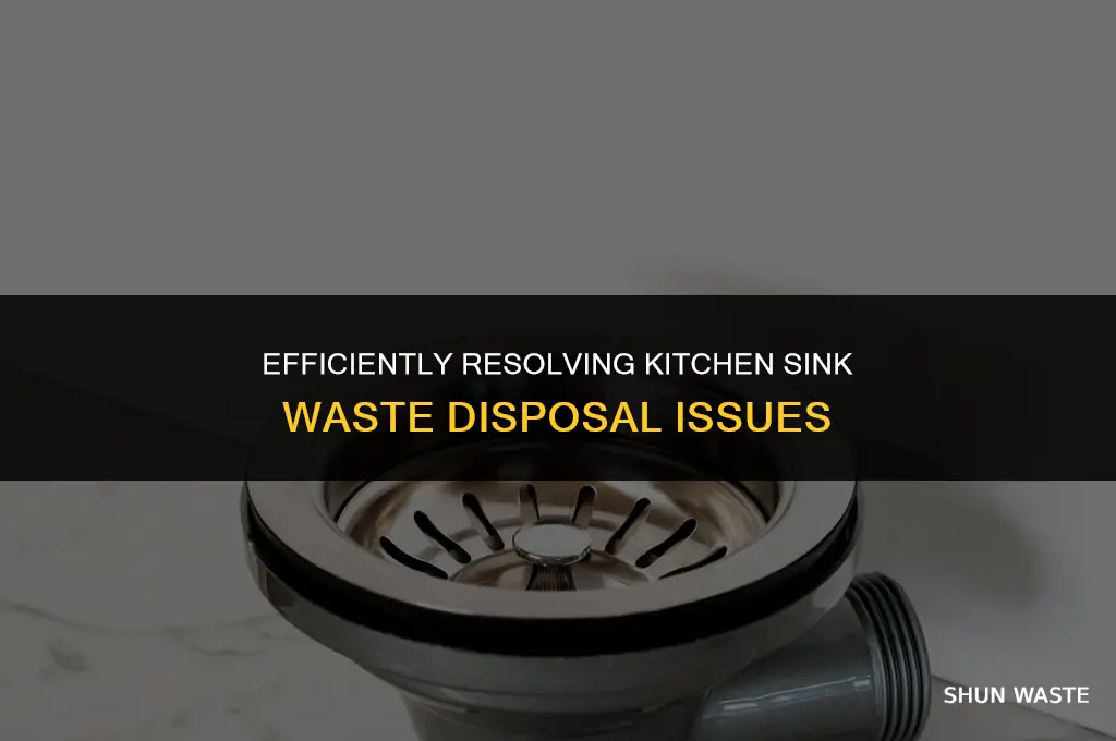 how to fix waste disposal in kktcben sink