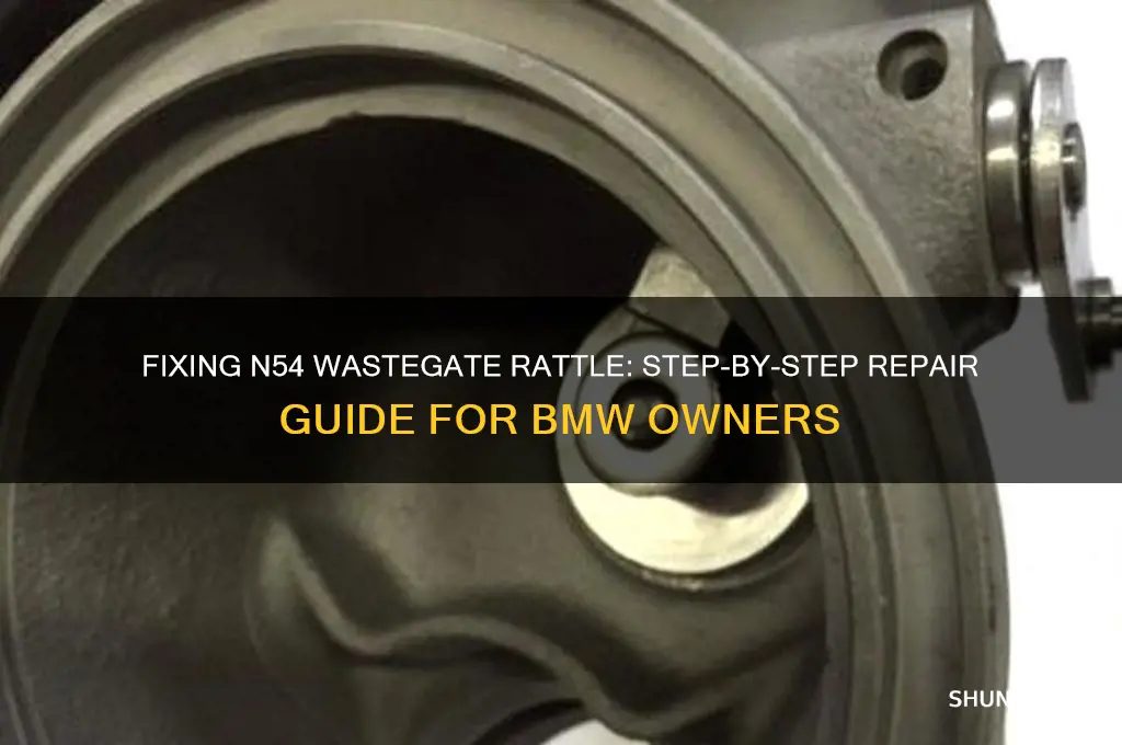 how to fix waste gate ratlle n54