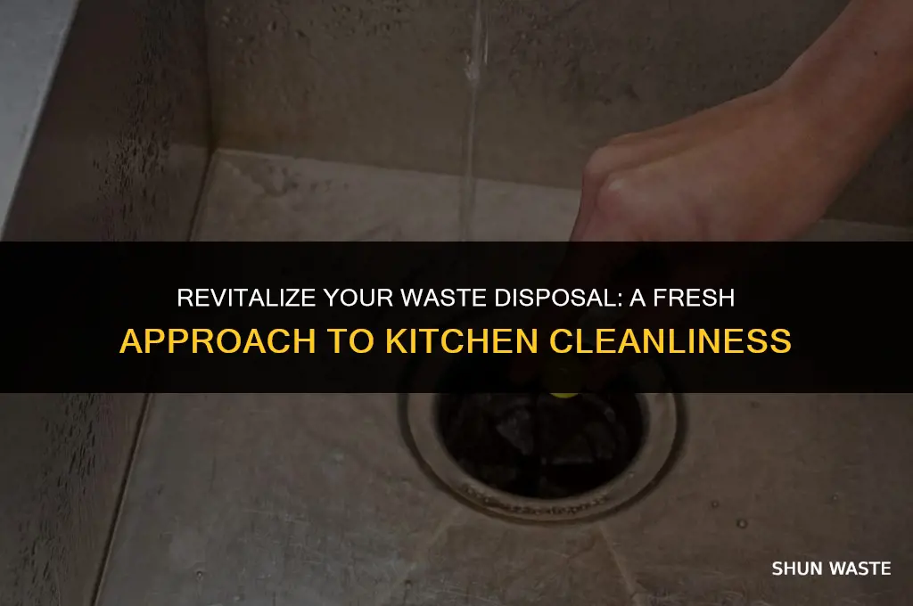 how to freshen waste disposal