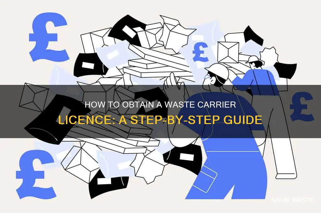how to get a waste carrier licence
