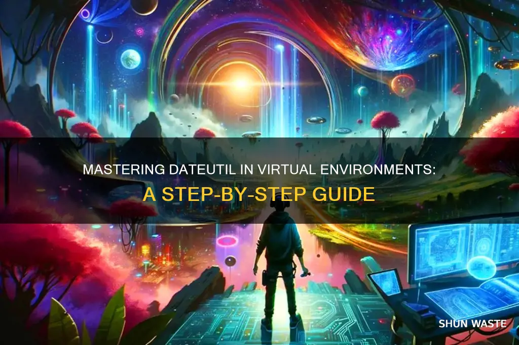 how to get dateutile to work in virtual environment