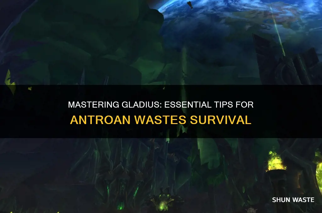 how to get into gladius in the antroan wastes