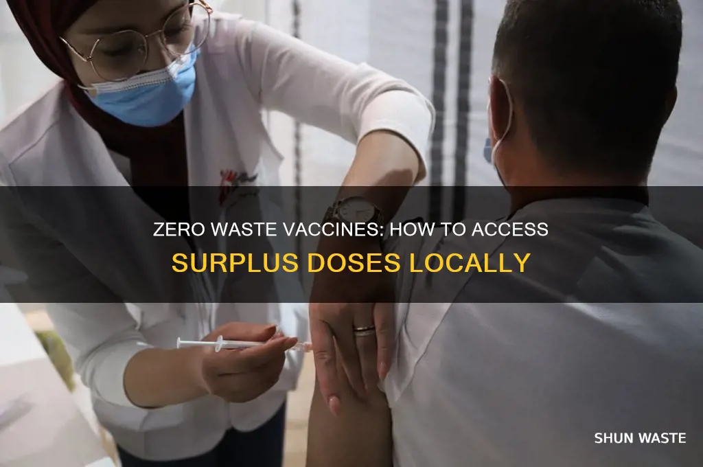 how to get on a no waste vaccine list