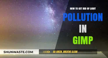 Light Pollution Removal with GIMP: Easy Steps