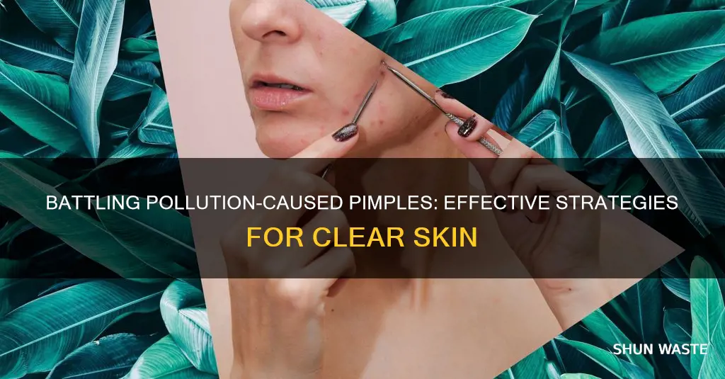 how to get rid of pimples due to pollution