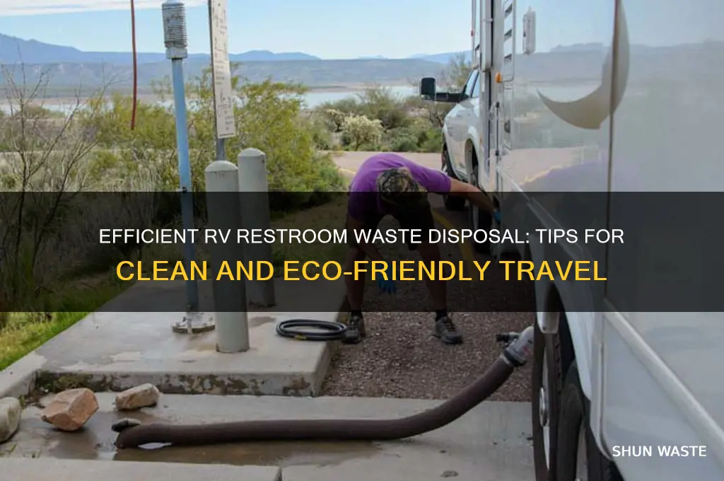 how to get rid of restroom waste in rvs