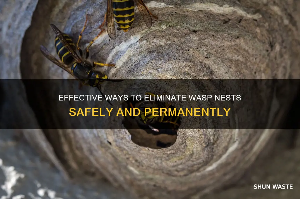 how to get rid of wast nest