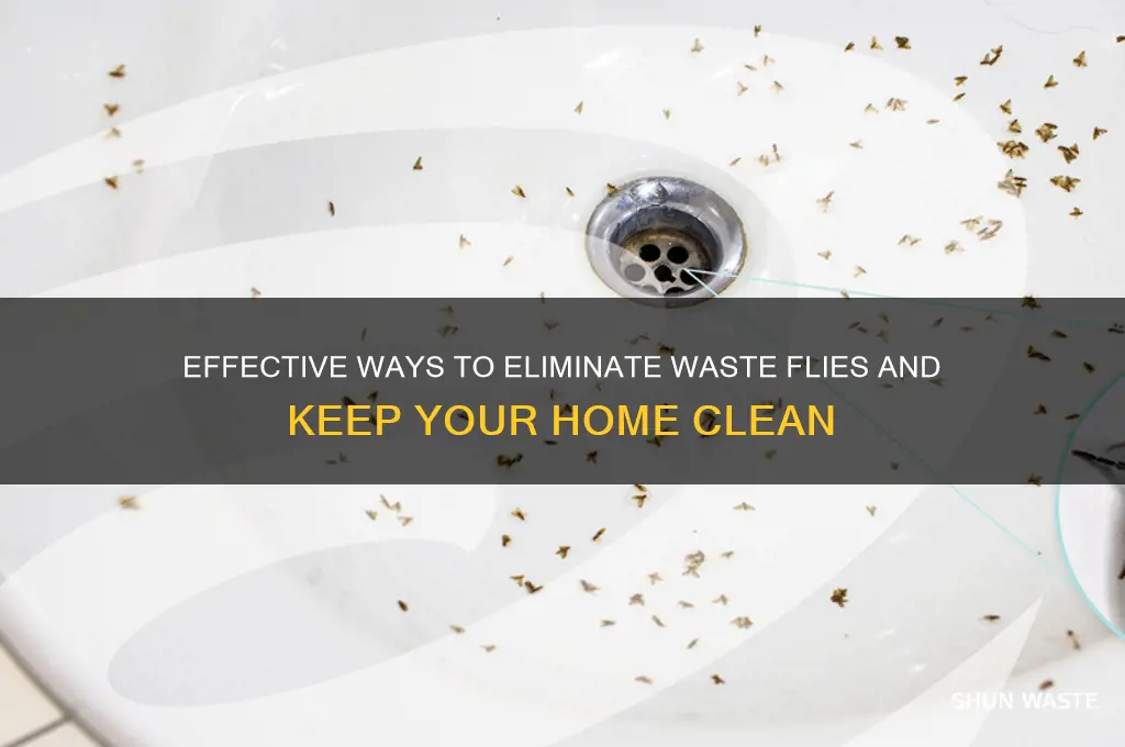 how to get rid of waste flies