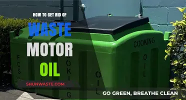 Eco-Friendly Ways to Dispose of Waste Motor Oil Safely and Responsibly