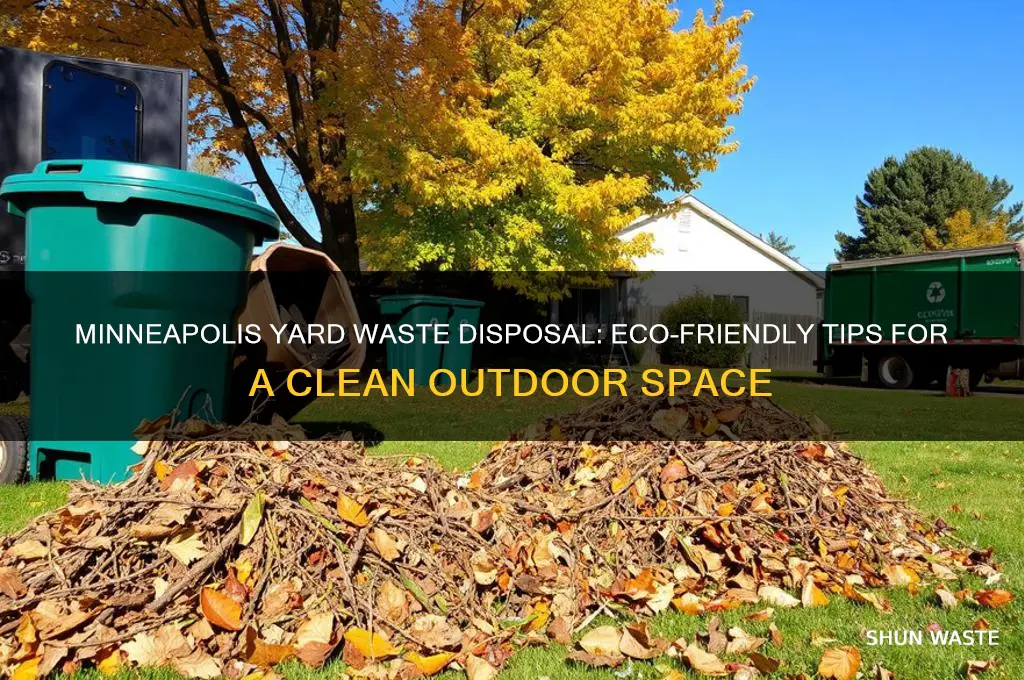 how to get rid of yard waste in minneapolis