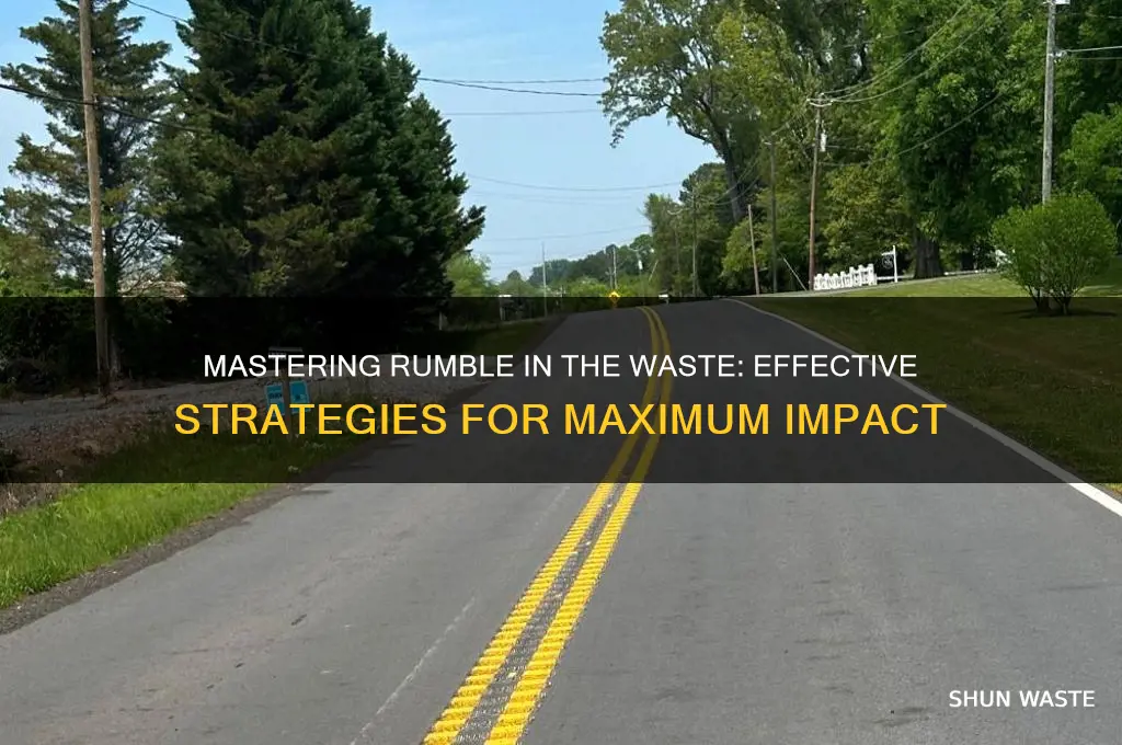 how to get rumble in the waste