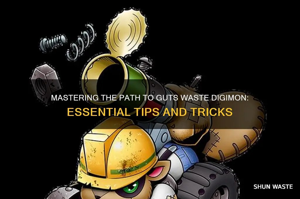 how to get to the guts waste digimon