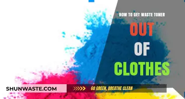 Effective Methods to Remove Waste Toner Stains from Your Clothes