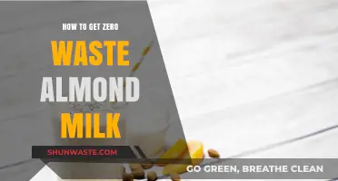 Sustainable Almond Milk: Zero Waste Tips for Eco-Friendly Homemade Recipes
