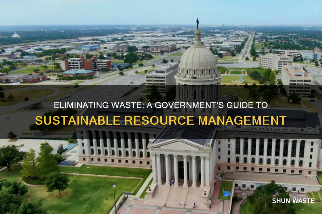 how to gov eliminate the concept of waste