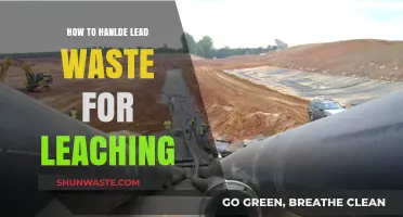 Effective Strategies for Managing and Treating Leachable Lead Waste