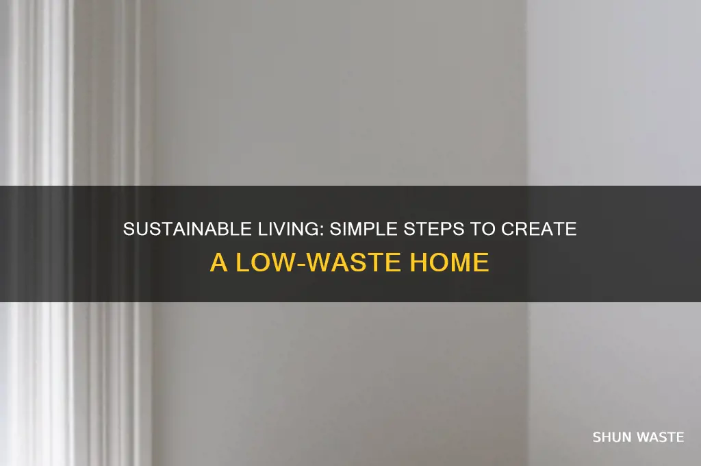 how to have a low waste home