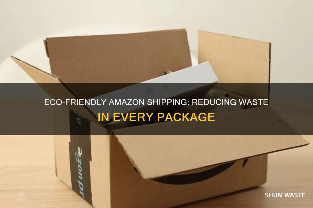 how to have amazon ship with waste