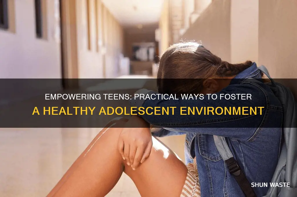 how to help adolescent environment
