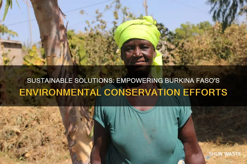how to help burkina faso environment