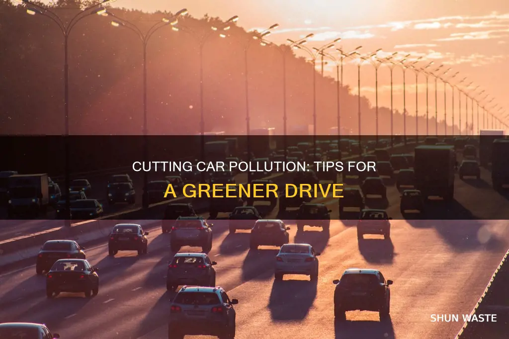 how to help reduce car pollution