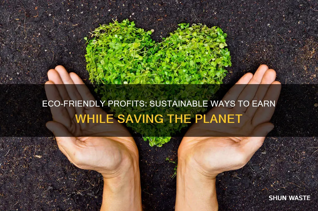 how to help the environment and make money