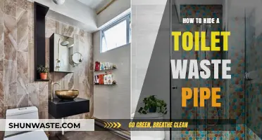 Conceal Toilet Waste Pipes: Creative Solutions for a Sleek Bathroom Design