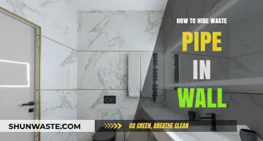 Conceal Waste Pipes in Walls: A Step-by-Step DIY Guide
