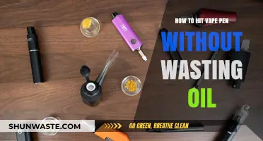 Maximize Your Vape Pen Efficiency: Tips to Save Oil