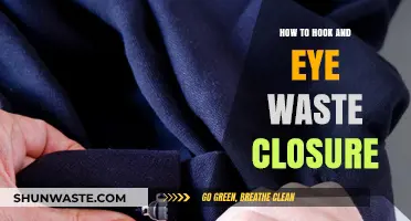 Mastering Hook and Eye Waste Closure: A Step-by-Step Guide