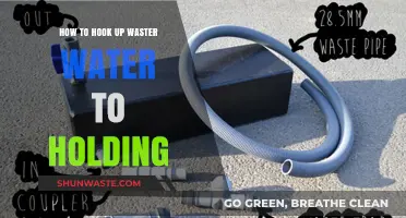Easy Guide: Connecting Waste Water to Holding Tanks Safely