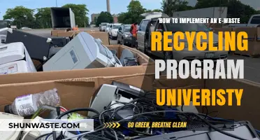Implementing an Effective E-Waste Recycling Program at Your University