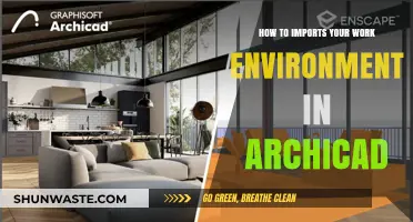 Efficiently Import Your Work Environment in ArchiCAD: A Step-by-Step Guide