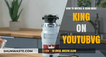 Easy Guide: Installing a 3200 Waste King Garbage Disposal