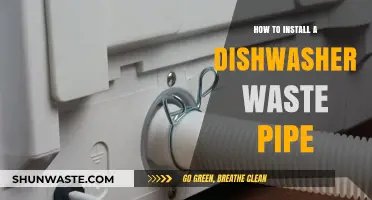 Easy Guide to Installing a Dishwasher Waste Pipe: Step-by-Step