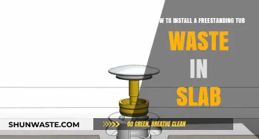Installing a Freestanding Tub Waste in Slab: Step-by-Step Guide
