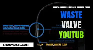 Easy DIY Guide: Installing LaSalle Bristol Cable Waste Valve via YouTube