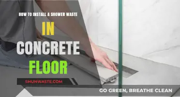 Installing Shower Waste in Concrete Floors: A Step-by-Step Guide