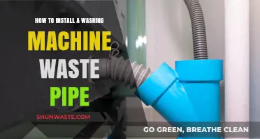 Easy Guide to Installing Your Washing Machine Waste Pipe