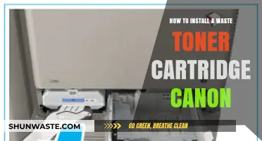 Easy Guide to Installing a Canon Waste Toner Cartridge