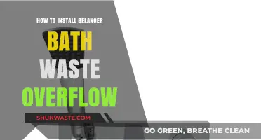 Easy Guide to Installing Belanger Bath Waste Overflow